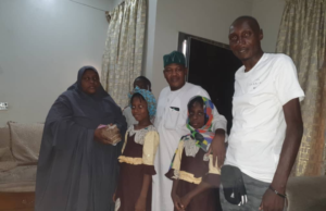 Club Owners Visit Late Abdulazeez Mohammed Family In Kaduna