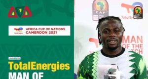 AFCON 2021: Moses Simon Dedicates MOTM To Teammates, Says Sudan Were Tougher Opponents Than Egypt