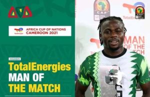 AFCON 2021: Moses Simon Dedicates MOTM To Teammates, Says Sudan Were Tougher Opponents Than Egypt