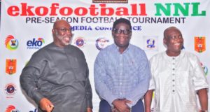 EkoFootball NNL Pre-Season Tournament: Sanwo-Olu Pledges Support For Sporting Activities In Lagos, Says Oluwatoyin Gafaar
