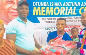 Otunba Isiaka Adetunji Adeleke Memorial Cup: Hammola Int’l FC Cruise Into Final, As Organisers Presents Set Of Jerseys To Finalists