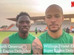 AFCON 2021: Troost, Omeruo Assure Nigerian Another Good Outing