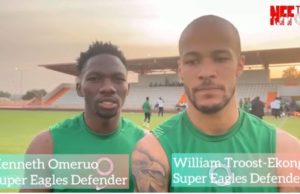 AFCON 2021: Troost, Omeruo Assure Nigerian Another Good Outing
