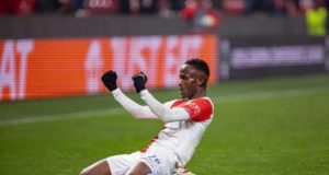 36 Lion Product Collins Sor Grabs Brace In Europa League Win