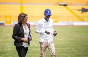 Falode leads NFF Inspection Team To Baba Yara Stadium