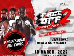 5Five 4Four’s Second Face-Off Night Fight to Hold in March 2022