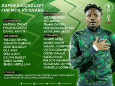 Qatar 2022: Eguavoen Lists Musa, Ekong, 30 Others In provisional Squad To Battle Ghana