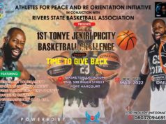Former D’Tigers Star Storms Port-Harcourt With Basketball Challenge