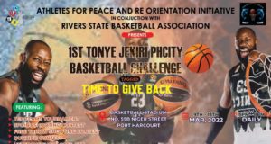 Former D’Tigers Star Storms Port-Harcourt With Basketball Challenge