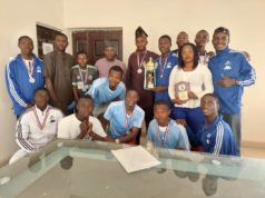 Commissioner Yargwa, Receives Nasarawa State Deaf Football Team, Donates Cash