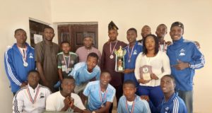 Commissioner Yargwa, Receives Nasarawa State Deaf Football Team, Donates Cash