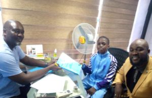 Owu Sports Signs Endorsement Deal With 12 Year Old TopPro Management Talented Footballer