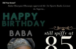 Obasanjo At 85: Ogun FA Chairman Pays Glowing Tribute To Ex President