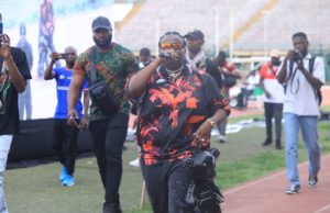 NNL22: Singer Teni Splashes N1 Million on Fans At a League Game in Lagos