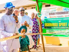 Sunday Dare Donates Sports Arena To Ogbomosoland