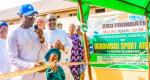 Sunday Dare Donates Sports Arena To Ogbomosoland