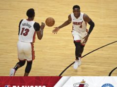 NBAPlayoffs: Bam Adebayo, Victor Oladipo Shines As Heat Takes 2-0 Series Lead In Conference Semifinals