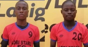 Lobi Stars Promote Two U15 Players To The First First