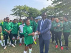 Barrister Edeh Redeemed Pledge To Flamingoes After Victory Over Egypt