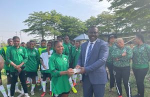 Barrister Edeh Redeemed Pledge To Flamingoes After Victory Over Egypt
