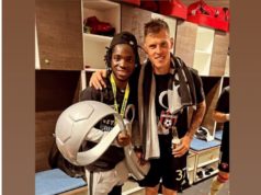 Kazeem Soliu Wins Slovia Cup With Spartak Trnava, Salutes Former Team mate Nathaniel Nwosu For Keeping A Clean Sheet Against Ghana