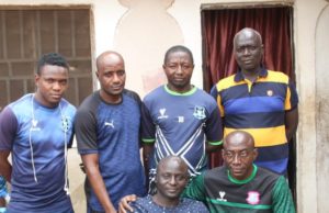 Niger Tornadoes Visits Ex Golden Eaglets Player Who Suffered Career Ending Auto Crash 13 Years Ago, Donates Food Items And Cash