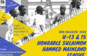 Honorable Sulaimon Ahmed Mainland League Aims At Uniting Grassroot Players And Promoting Talent