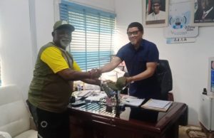 Nwaomucha Lead Delta FA Pays GM, DBS Courtesy Call, Highlight Achievement