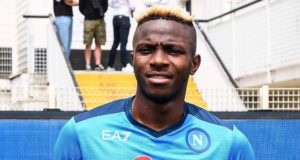 “It’s A Big Milestone,” – Osimhen Shares Heartfelt Note After Receiving Serie A Young Player Of The Year Award