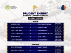 Day 3 Fixtures Of Prudent Energy Handball Premier League 2022 Readjusted
