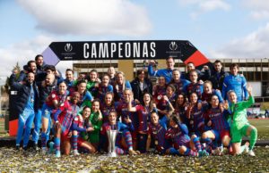 Asisat Oshoala Completes Domestic Double With Barcelona Femeni