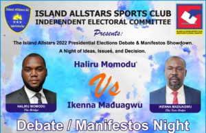 Island Allstars Sports Club of Nigeria Promises Polls To Be Envious About By INEC