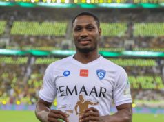 Super Eagles Forward Odion Ighalo Wins Top Award In Saudi Pro League
