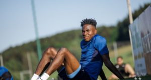 “Determination, Hard Work Got Me Here,” – Nigerian Youngster Moses Usor Says After Signing Dirst Pro Contract
