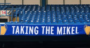 Chelsea Unveils Mikel Obi Banner At Stamford Bridge