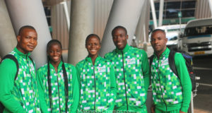 2022ASAC: Team Nigeria arrives Mauritius for the Africa Senior Athletics Championship