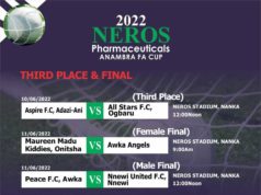 AITEO CUP: Peace F.C Faces Tough Test Against NNL Side, Nnewi United In Anambra FA Cup Final
