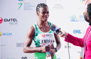 Mauritius 2022: Amusan Wins Nigeria’s First Gold Medal At The Athletics African Championship
