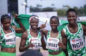 Second Gold Medal For Team Nigeria in Mauritius