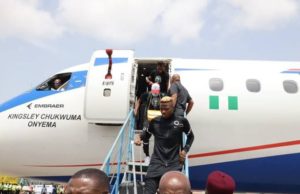 São Tomé and Principle vs Nigeria: Super Eagles Land In Morocco For Tomorrow’s Game