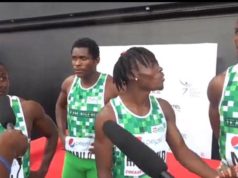 Oghene Egwero Takes Blame For Poor Show in AAC 4×100 Relay