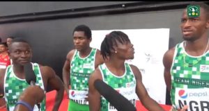 Oghene Egwero Takes Blame For Poor Show in AAC 4×100 Relay