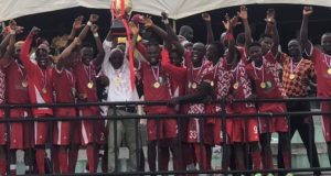 AITEO CUP: Nigeria League Second Division Club, Nweni United Lift Anambra FA Cup As Former Super Falcons Player Makes History With Her Club