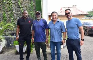 Super Eagles Coach Pays Visit To Kwara United