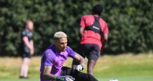 Maduka Okoye says he is happy to take risks, names Brazil legend as his goalkeeping hero