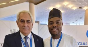Nigeria Weightlifting President, Dr Ibrahim Abdul Congratulates New IWF President, Newly Elected President to visit Nigeria Soon