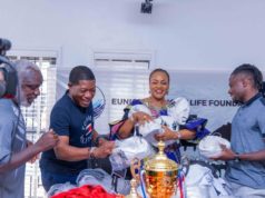 Moses Simon Extends Love To Home State Of Benue, As Benue’s First Family Receives Super Eagles Captain