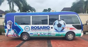 Samuel Chukwueze Donates Multimillion Naira Coastal Bus To Uyo-based Football Academy