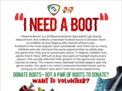 Sports247 Launches ‘I Need A Boot Campaign’ In Bid To Help Upcoming Grassroots Talents For Future Excellence