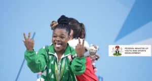 BIRMINGHAM 2022 : Team Nigeria With The Third Medal As Folashade Lawal Rafiatu Wins Gold In Weightlifting